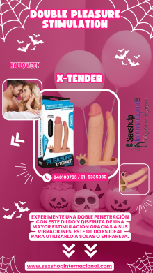 Vibrating Double Add 2 Pleasure X Tender